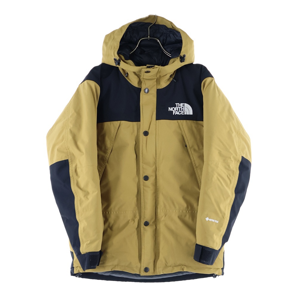 Mountain Down Jacket GORE-TEX マウンテン フーデッドダウンジャケット ゴアテックス ベージュ ND91930 Bランク