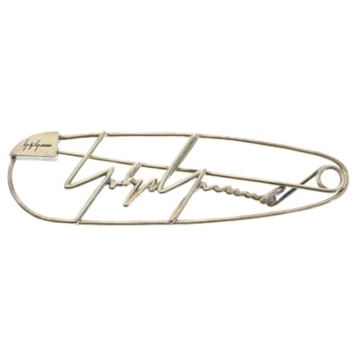 安全ピンモチーフネックレス ペンダントトップ ブローチ シルバー HH-A35-959-1-03 Bランク