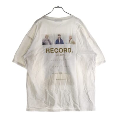23SS ×WATARU RECORD ワタル レコード フォト グラフィック 半袖Tシャツ カットソー ホワイト Bランク