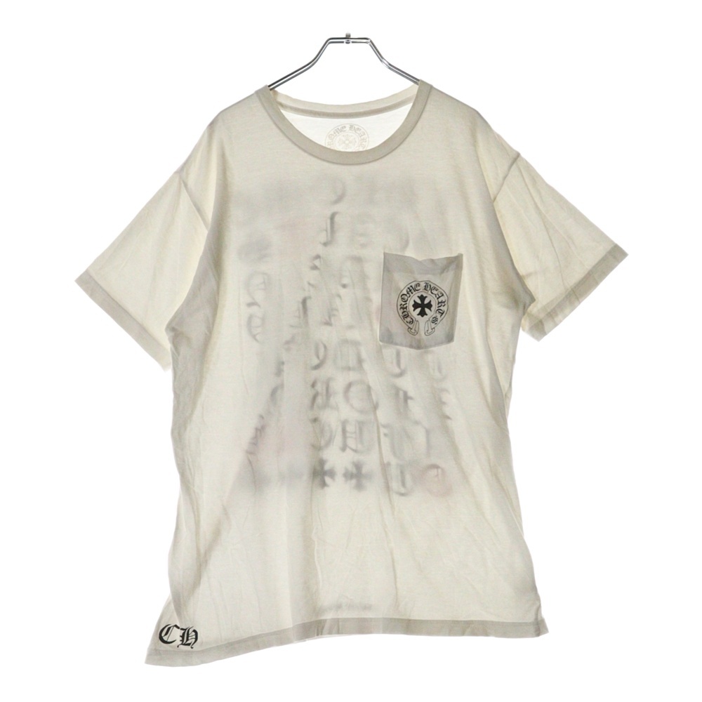 Made In Hollywood Vertical Logo Tee メイドインハリウッド ヴァーティカルロゴ半袖Tシャツ ホワイト Bランク