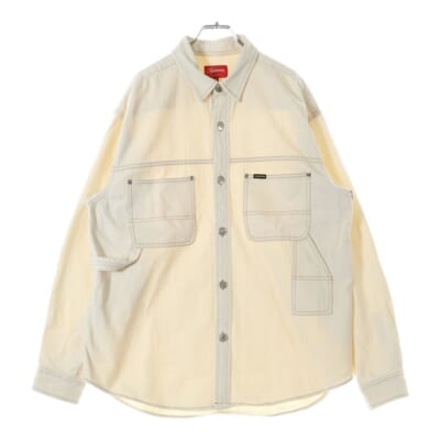 Denim Painter Shirt デニム ペインターシャツ ジャケット ホワイト Bランク