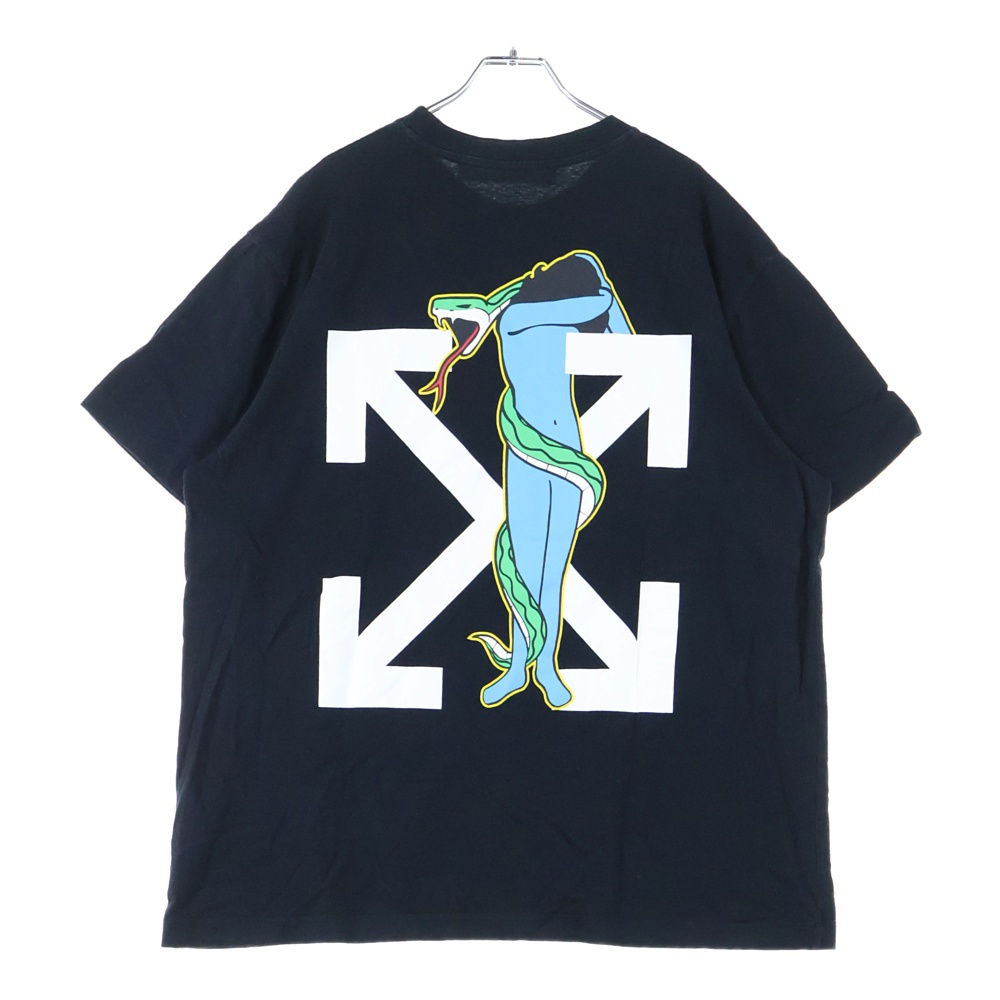 オフホワイト 21SS ADAM IS EVE S/S OVER TEE OMAA038S21JER014