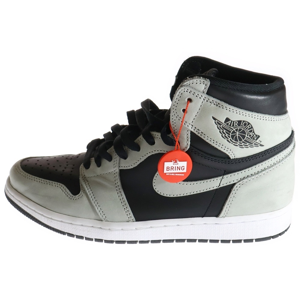 AIR JORDAN 1 RETRO HIGH OG SHADOW 2.0 555088-035 エアジョーダン シャドウ ハイカットスニーカー シューズ グレー/ブラック US9.5/27.5cm Aランク