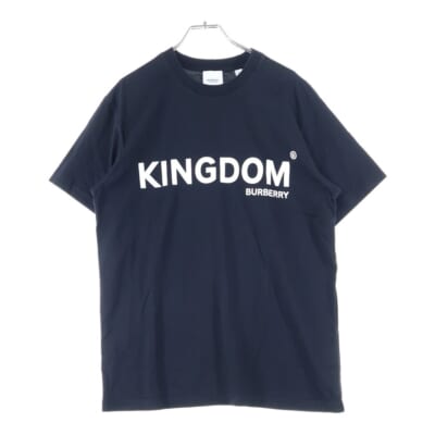 19SS KINGDOM キングダム プリント半袖Tシャツ クルーネックカットソー ブラック 8010928 Bランク