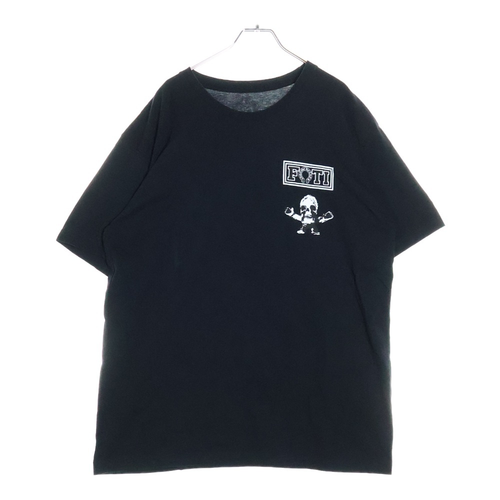 FOTI Harris Teeter TIC TAC TOE 半袖カットソーTシャツ ブラック Aランク