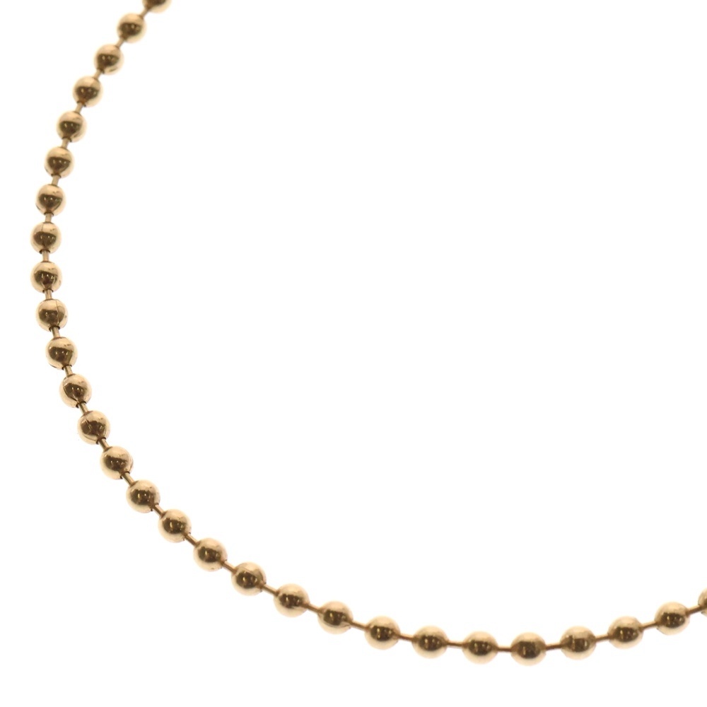 22K BALL CHAIN ボール ネックレスチェーン ゴールド Bランク