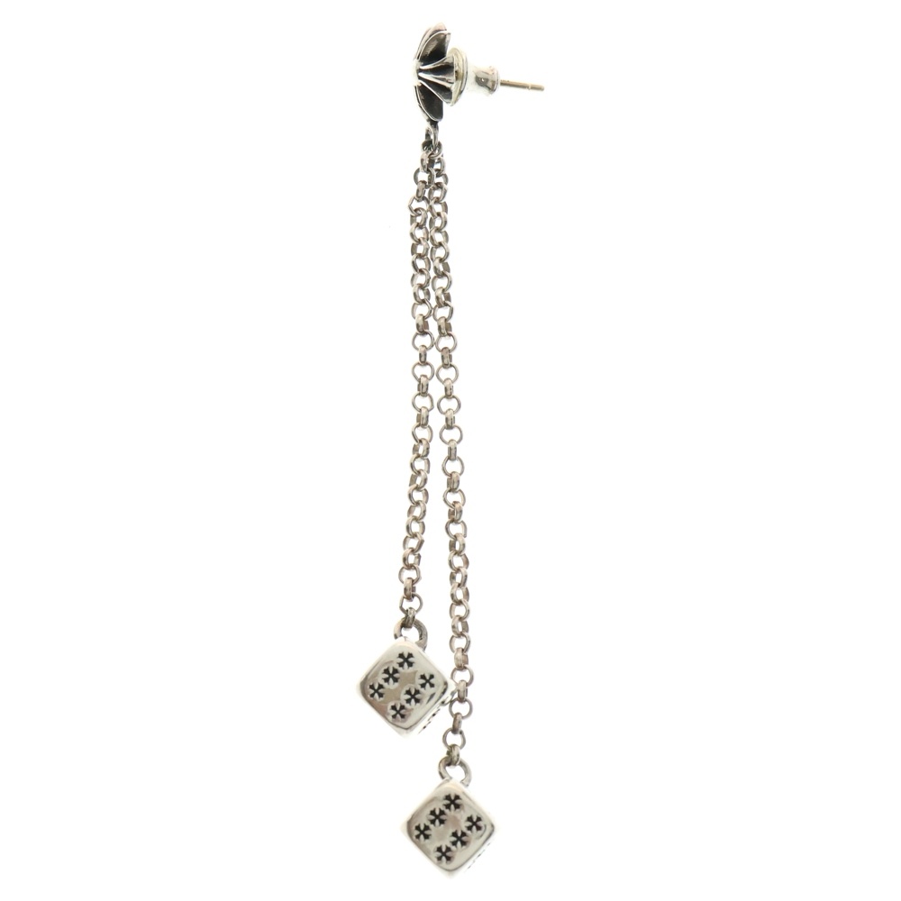 DICE DBL ダブルダイス ドロップピアス シルバー Bランク