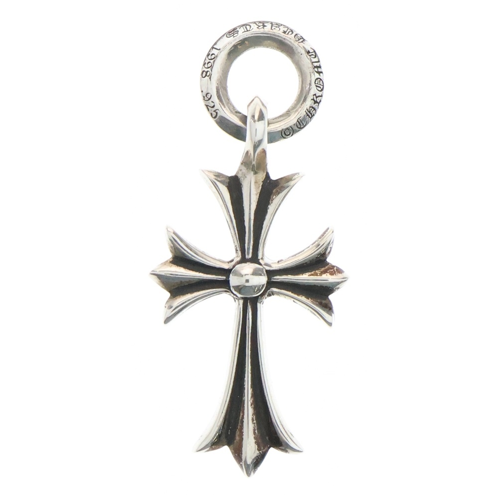 TINY CH CROSS タイニーCHクロス チャーム ネックレストップ シルバー BCA382 Bランク