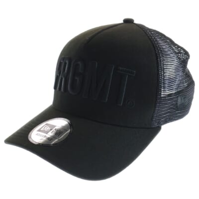 ×NEW ERA ADJUSTABLE 9FORTY ニューエラ アジャスタブル メッシュキャップ 帽子 ブラック Bランク