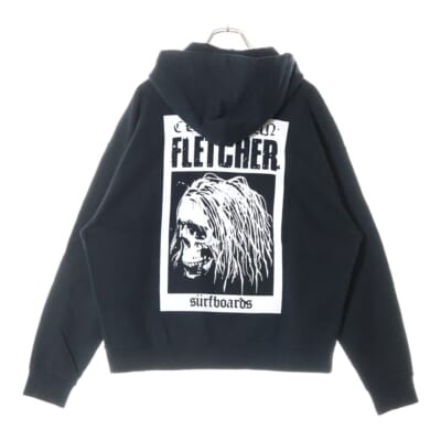 Sweat Pullover Parka バックプリント プルオーバー フーデッド スウェット パーカー ブラック 3720900112 Bランク