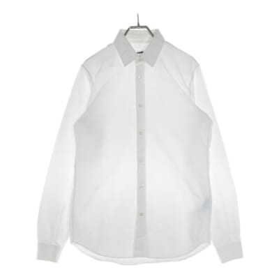 レギュラーカラー コットン 長袖シャツ ホワイト JSUN740226 MN244100 Bランク