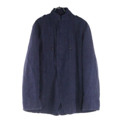 レイヤード デザイン Pコート ネイビー Bランク