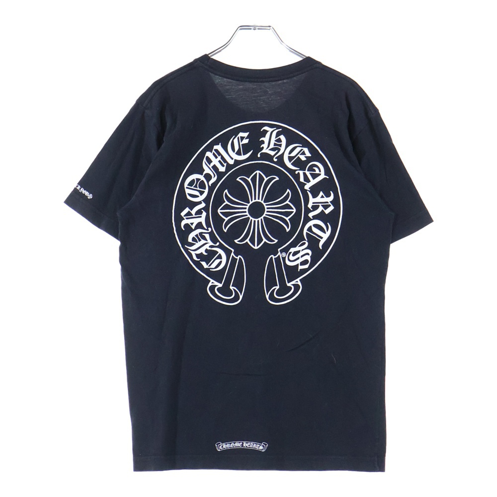 Horseshoe S/S Tee ホースシューロゴ プリントTシャツ 半袖カットソー ブラック Bランク