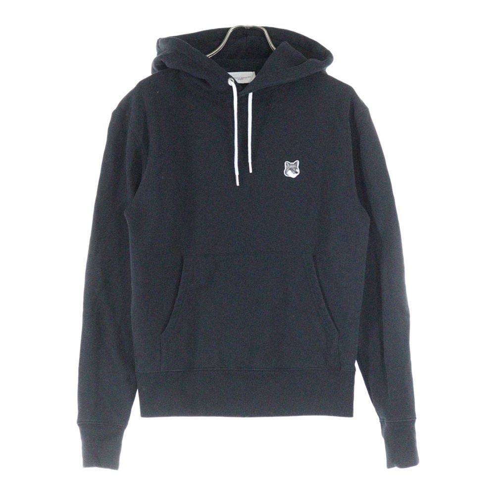 GREY FOX HEAD PATCH CLASSIC HOODIE グレーフォックスヘッドパッチ クラシック スウェット プルオーバーパーカー ブラック GU00335KM0002 Bランク