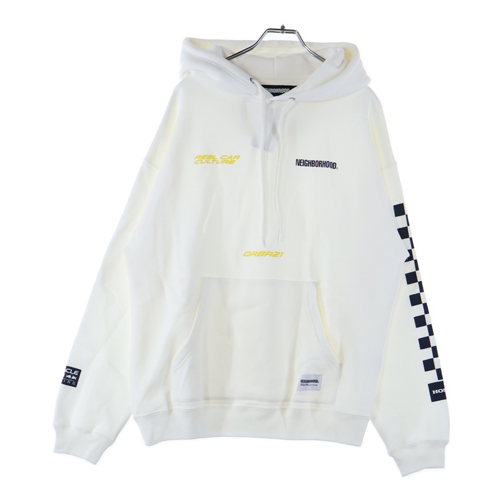 25SS PLAIN SWEAT HOODIE LS プレーン プルオーバースウェットパーカー フーディー ロングスリーブ ホワイト 251UWNH-CSM02S Aランク