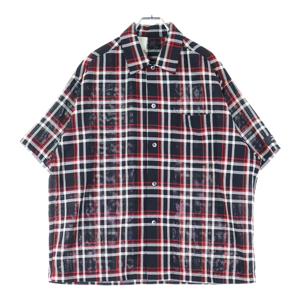 N.HOOLYWOOD Undercover チェックシャツ N.HOOLYWOOD - S/S SHIRTS / REBEL FABRIC BY UNDERCOVER / 1201