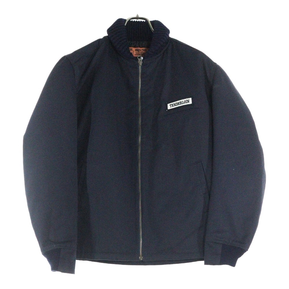 03AW T-WORK JKT 1st T-20RG 初期 リブワーク 中綿ジャケット ネイビー Bランク