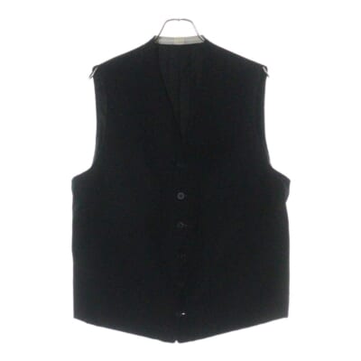 94AW 4ポケット レインウール ジレベスト ブラック HB-V10-103 Aランク