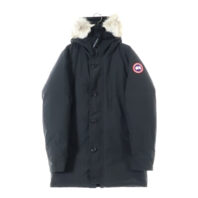 JASPER PARKA ジャスパーパーカ ファー付き フーデット ダウンジャケット ブラック 3438JM Aランク