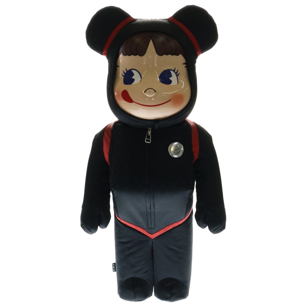 BE@RBRICK POTR PEKO chan 1000% ベアブリック ボーター ペコちゃん フィギュア 人形 ブラック Sランク