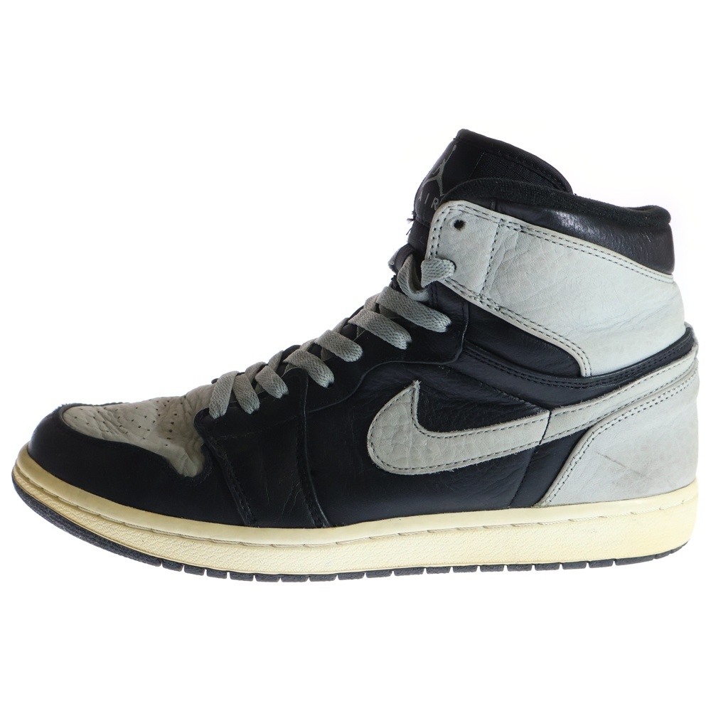 AIR JORDAN1 RETRO エアジョーダン1 レトロ ハイカットスニーカー シャドー ブラック/グレー US11/29cm 332550-001 Bランク