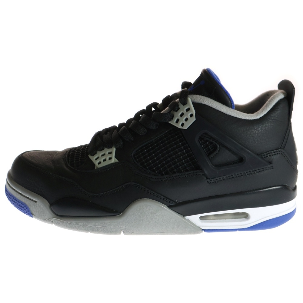 AIR JORDAN 4 RETRO MOTORSPORTS ALTERNATE エアジョーダン4 レトロ モータースポーツ オルタネイト ハイカットスニーカー ブラック US11/29cm 308497-006 Bランク