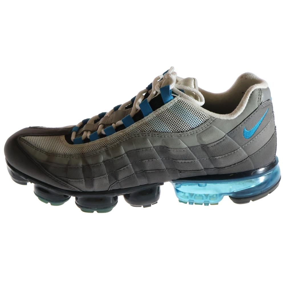 AIR VAPORMAX 95 NEO TURQUOISE エアヴェイパーマックス95 ネオ ターコイズ ローカットスニーカー グレー/ブルー US11/29cm AJ7292-002 Bランク