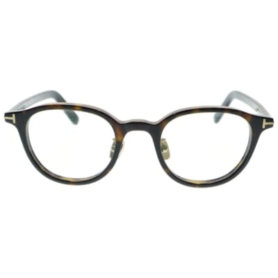 ボストンシェイプ ウェリントン メガネ アイウェア サングラス ブラウン TF5857-D-B 052 Bランク