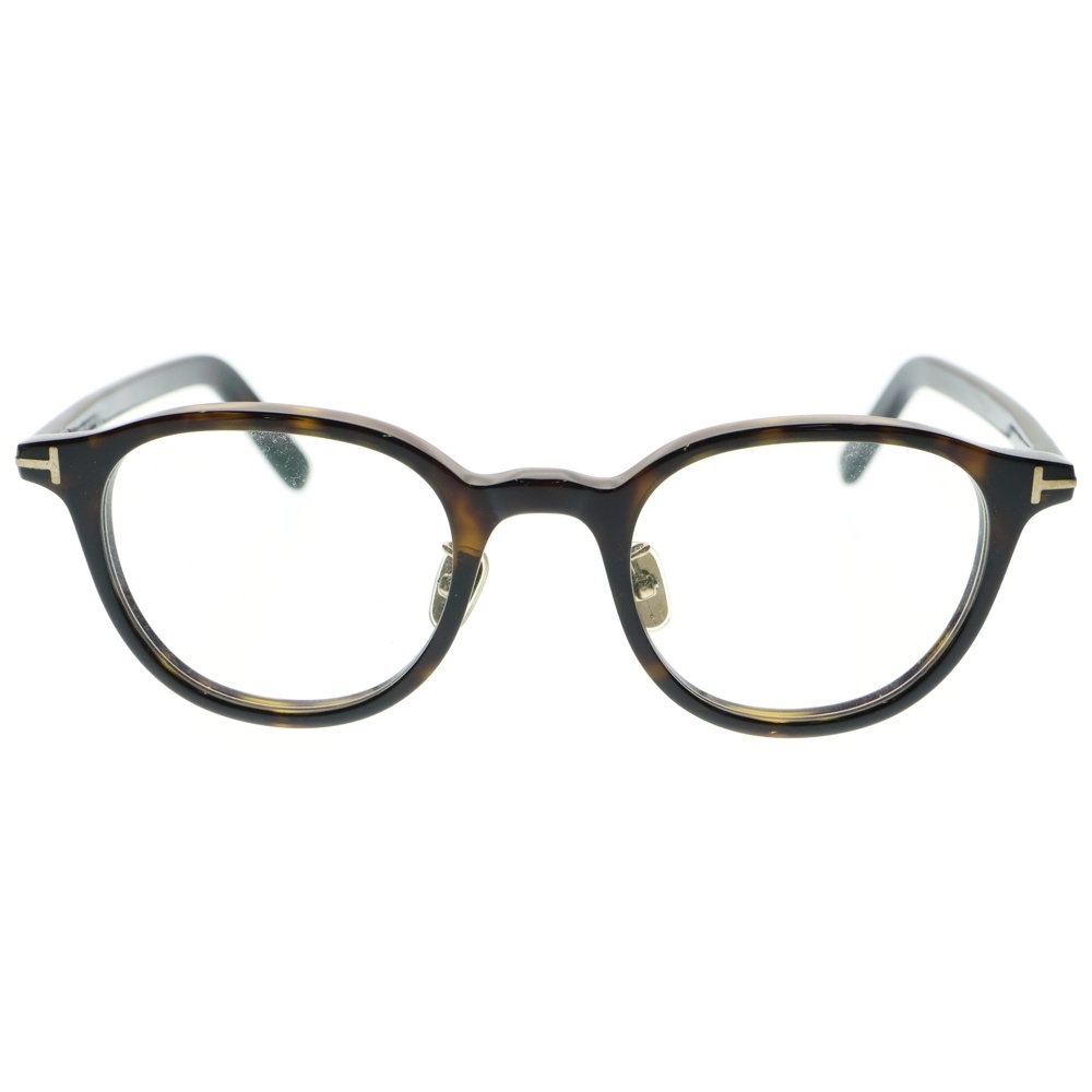 ボストンシェイプ ウェリントン メガネ アイウェア サングラス ブラウン TF5857-D-B 052 Bランク