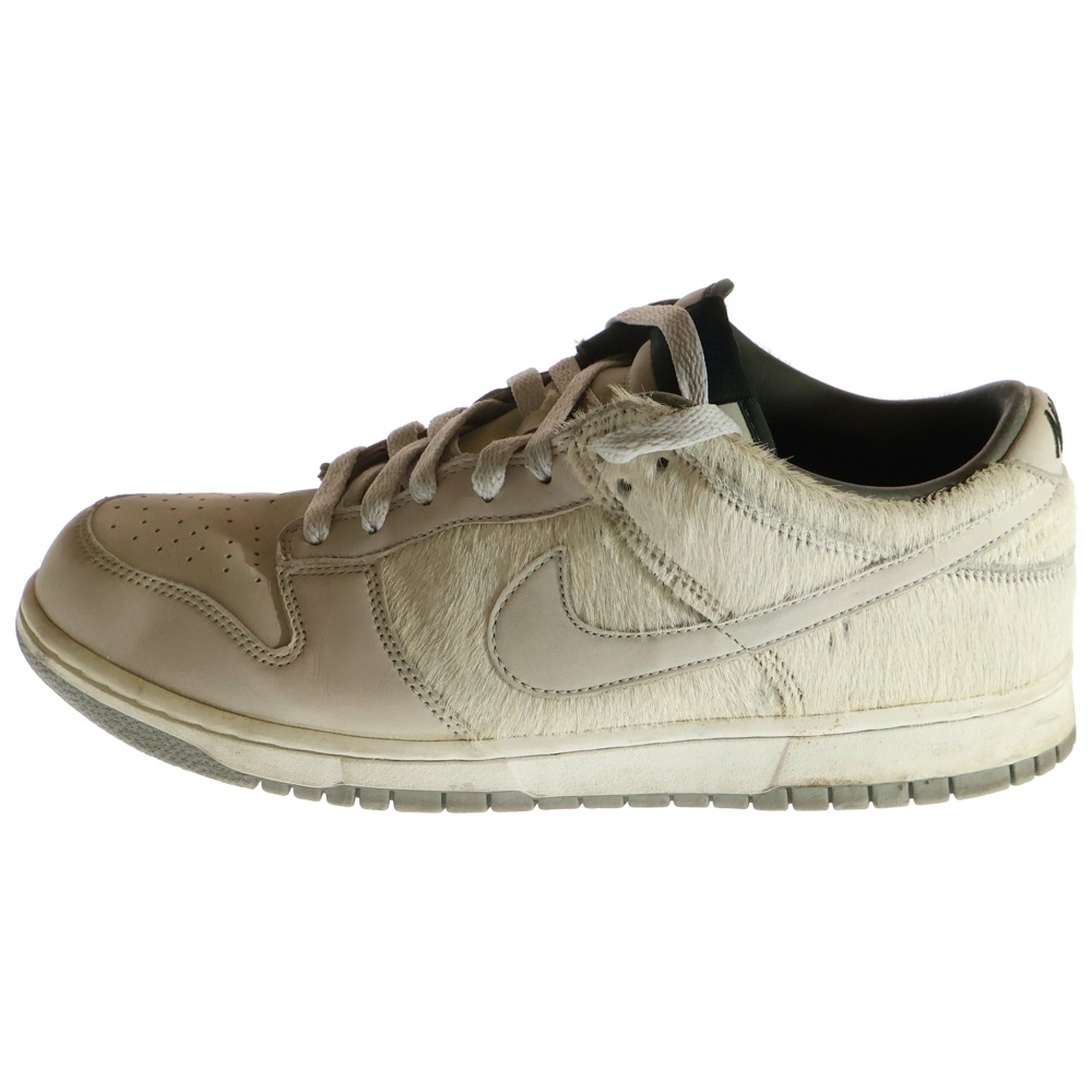【観賞用】WMNS DUNK LOW PREMIUM ウィメンズ ダンク ファー プレミアム ローカットスニーカー ホワイト US12/29cm 309730-001 Bランク