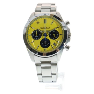 8T63-01E0 ドクターイエロー 運行20周年記念モデル イエロー文字盤 SS/QZ ステンレス クォーツ 腕時計 Aランク