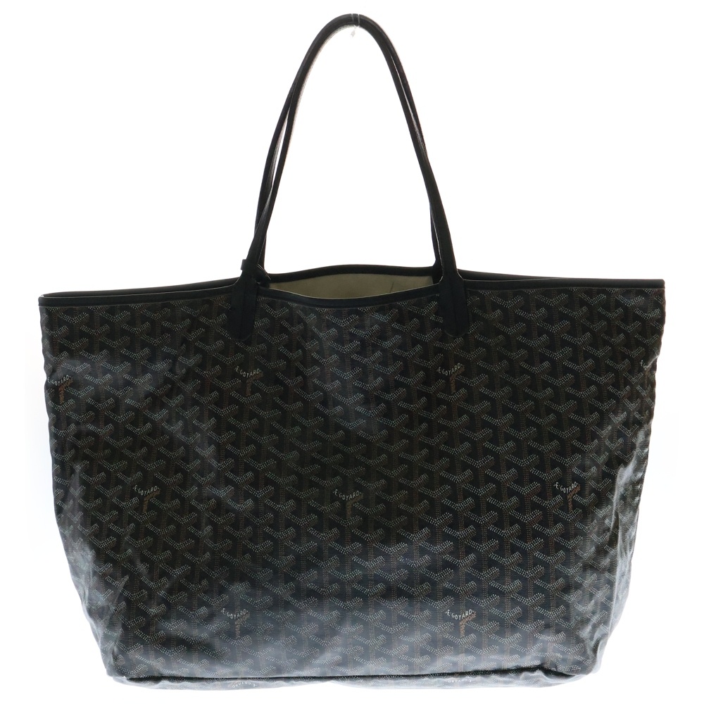 サンルイGM トートバッグ ハンドバッグ ブラック×ブラウン PVC Bランク