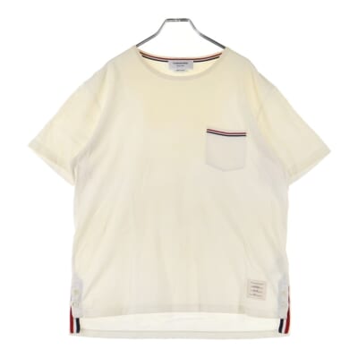 23AW Pocket Tee MJS010A-01454-100 ジャージー ポケット 半袖Tシャツ カットソー ホワイト Cランク