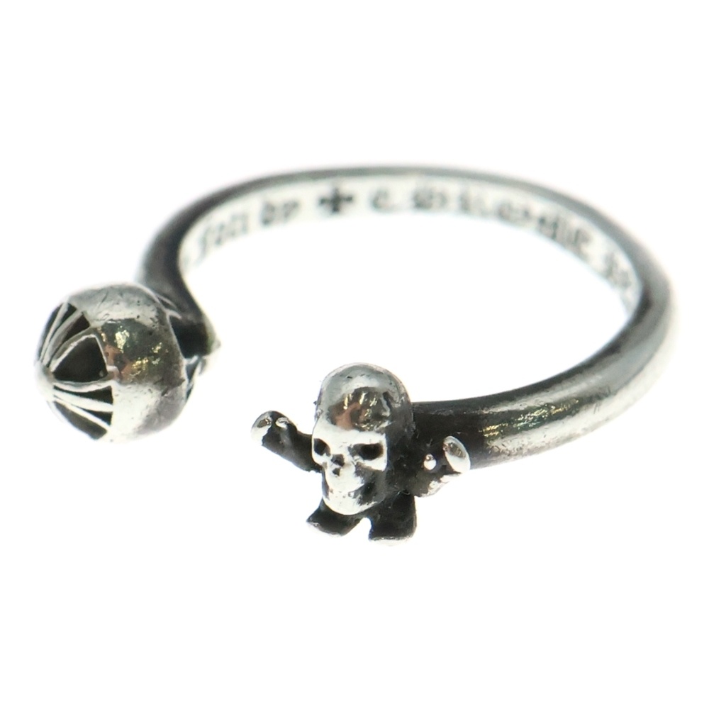 FT HARRS TEETER/CRS BALL FOTI TTR XBL RING ハリスティータ クロスボール フォティ リング シルバー Bランク
