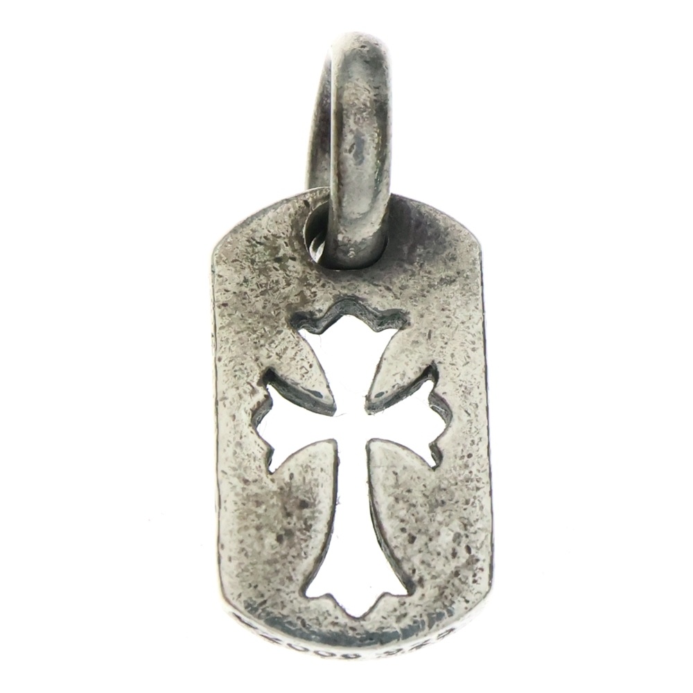 DT TNY CO CRS タイニーカットアウトクロスドッグタグ チャーム ペンダントトップ シルバー BCA252 Bランク