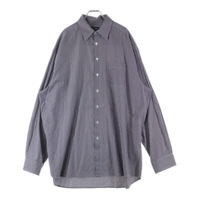 Extra Big shirt エクストラ ビッグ ストライプ シャツ マルチカラー 162-10003-08051 Bランク