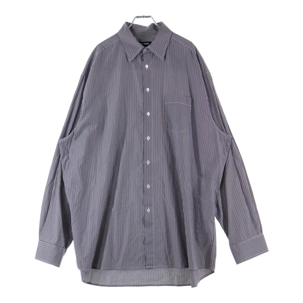Extra Big shirt エクストラ ビッグ ストライプ シャツ マルチカラー 162-10003-08051 Bランク