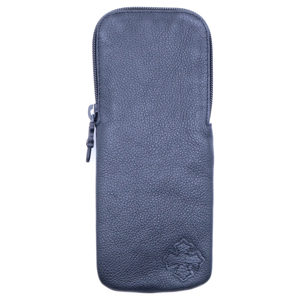 EYEWEAR CASE 3 CHクロスパッチ付き アイウェアケース メガネケース ブラック Bランク