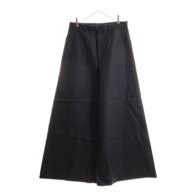 11SS Archive super wide trousers アーカイブ バギー ワイド トラウザー パンツ ブラック Aランク