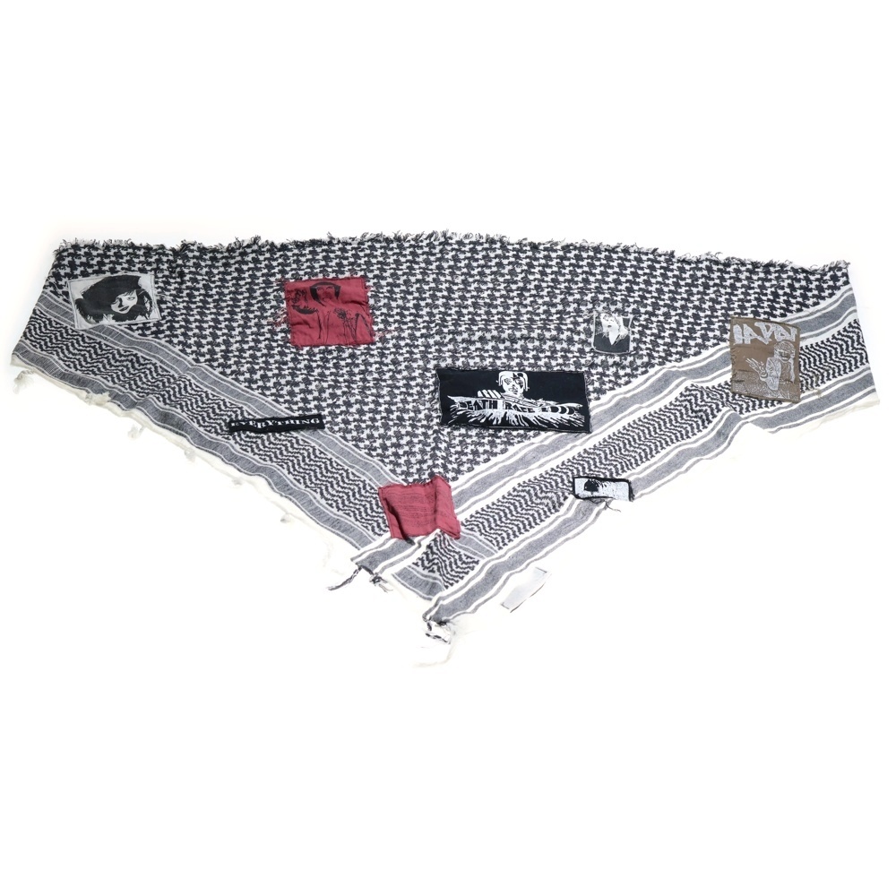 01AW Archive Riot Riot Riot期 パッチワーク ストール Aランク