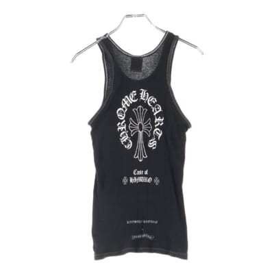 × KYOSUKE HIMURO  氷室京介 15th Anniversary Special LIVE プリントリブタンクトップ ノースリーブ ブラック Bランク