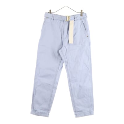 23AW ×Carhartt WIP Canvas Pants カーハート キャンバスペインターパンツ ライトブルー 23-0555S Bランク
