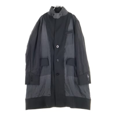 21SS Suiting Coat スイッチグコート アウター ブラック 21-02455M Bランク