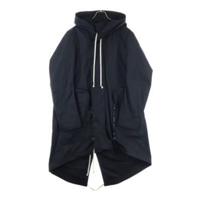 21SS BAUHAUS PARKA バウハウスパーカー コットン スパンデックス モッズコート ジャケット ブラック RU21S6971-TE Aランク