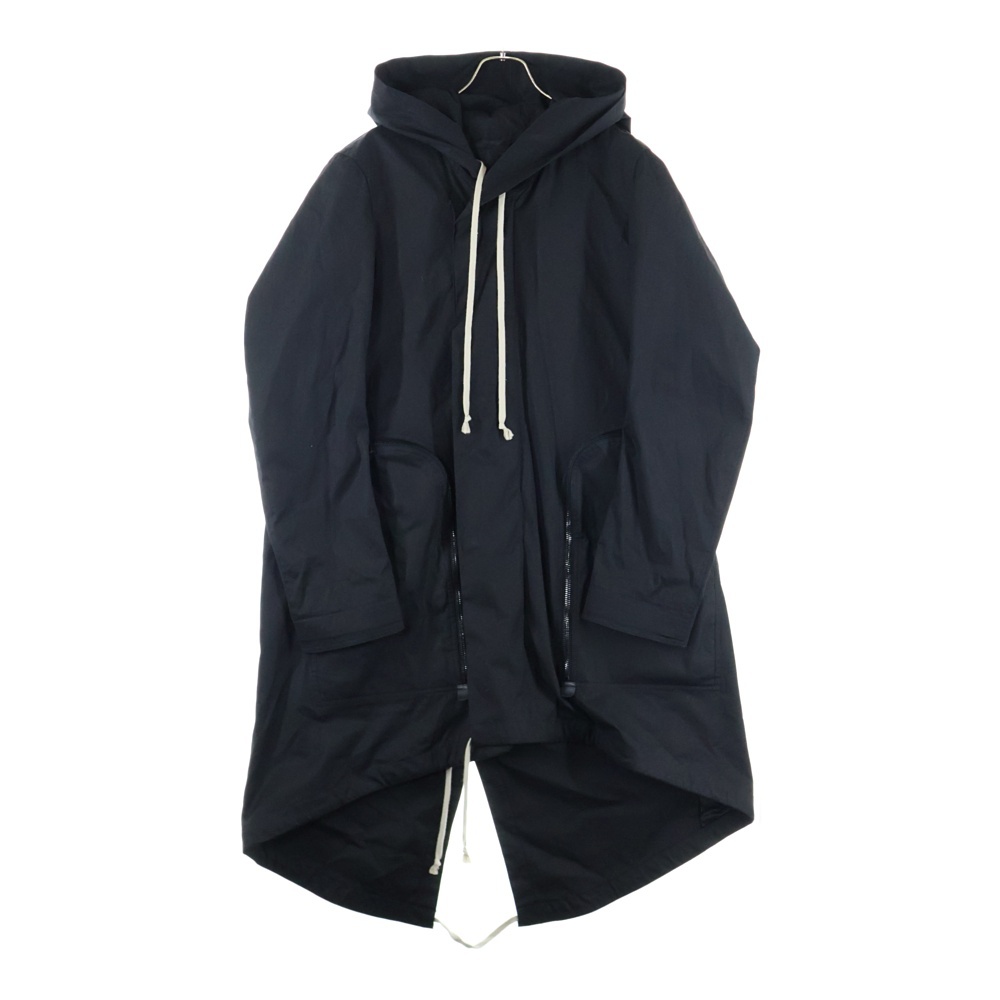 21SS BAUHAUS PARKA バウハウスパーカー コットン スパンデックス モッズコート ジャケット ブラック RU21S6971-TE Aランク