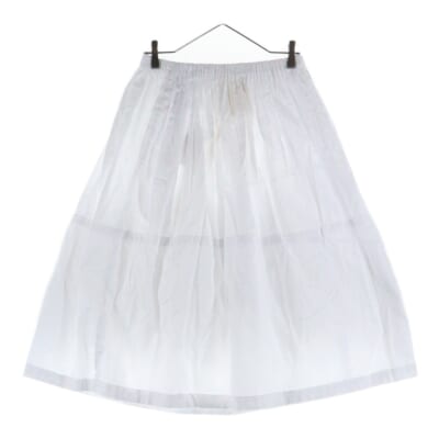 ウエストゴム スカート レディース ホワイト TM-S033 Aランク