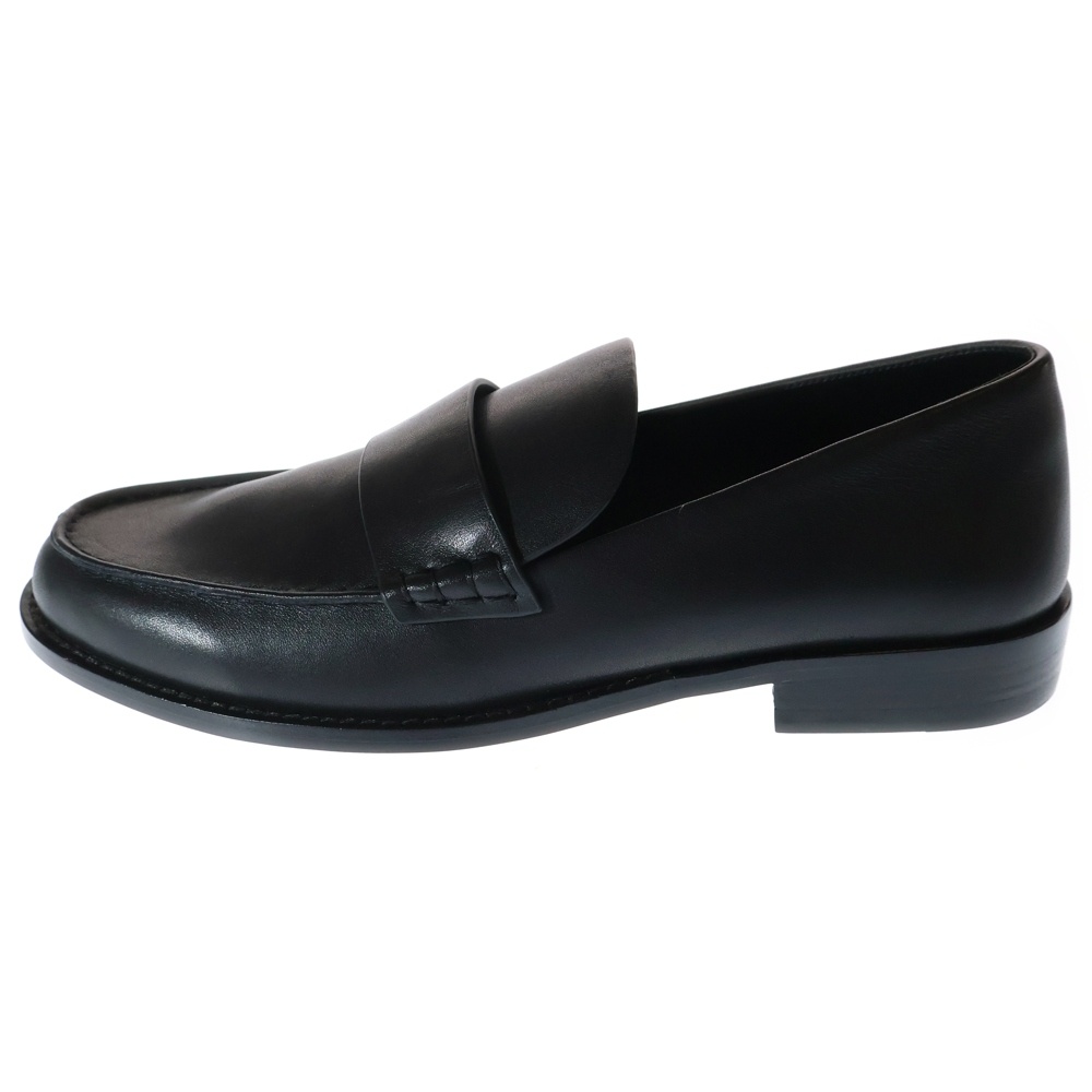 MINIMAL LOAFER MOCCASIN ミニマルローファー レザーシューズ ブラック レディース Sランク