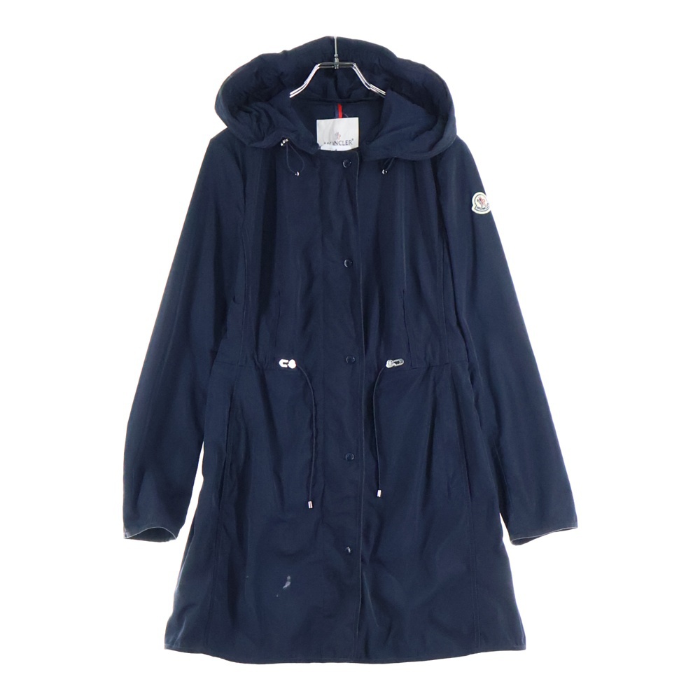 ANTHEMIS アンテミス フード付き スプリング ナイロン コート ジャケット E10934960505 54543 レディース ネイビー Bランク