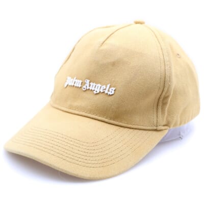 ロゴ刺繍ベースボールキャップ 帽子 PMLB052F22FAB001 ベージュ Bランク