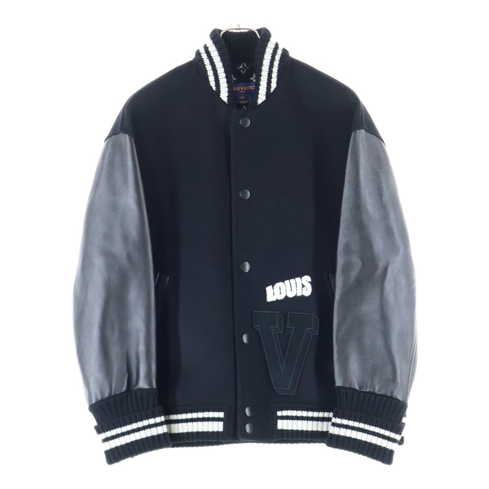 25SS Varsity Jacket ダブルフェイスバーシティジャケット ブラック RW251WW QWE FSJA07 Aランク